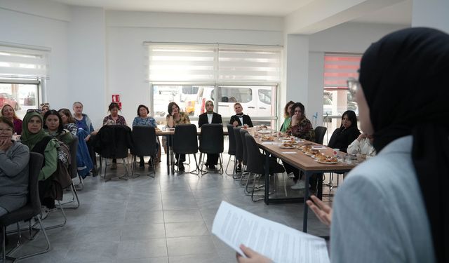 Keçiören’de kadınlara stresle başa çıkma eğitimi