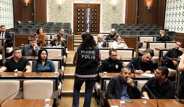 Keçiören’de özel güvenliklere NARKO KAAN eğitimi