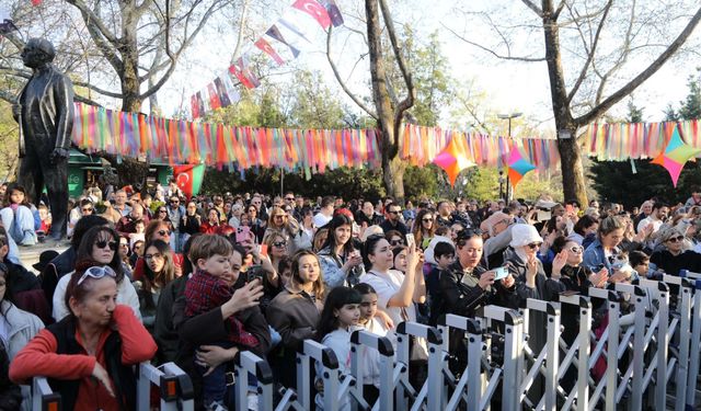 Çankaya’da çocuk şenliğiyle 23 Nisan kutlandı