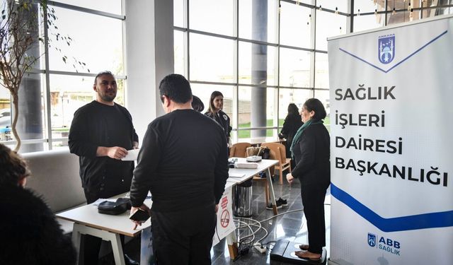 ABB’den 25 ilçede ücretsiz sağlık taraması
