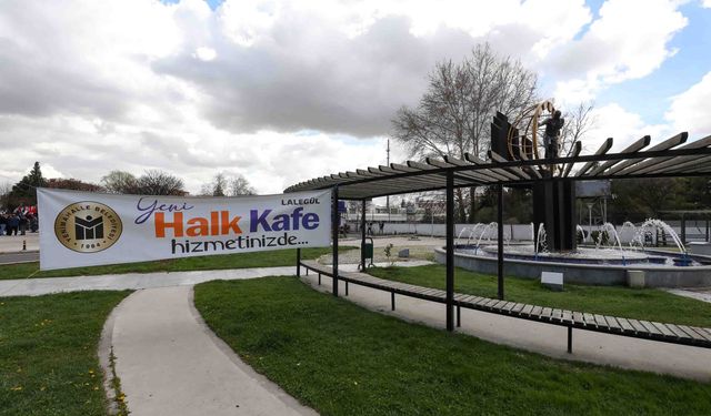 Yenimahalle’de üçüncü Halk Kafe Lalegül’de açıldı