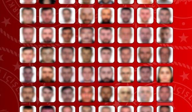 Yurt dışına kaçan 61 firari suçlu yakalanarak Türkiye’ye getirildi