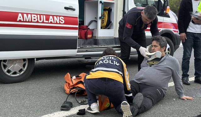 Ilgaz’da otomobil su kanalına düştü: 4 yaralı