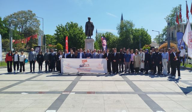 Gençlik Haftası Edirne’de kutlandı