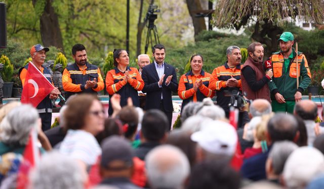 Çankaya’da 1 Mayıs Ahmed Arif Parkı’nda kutlandı