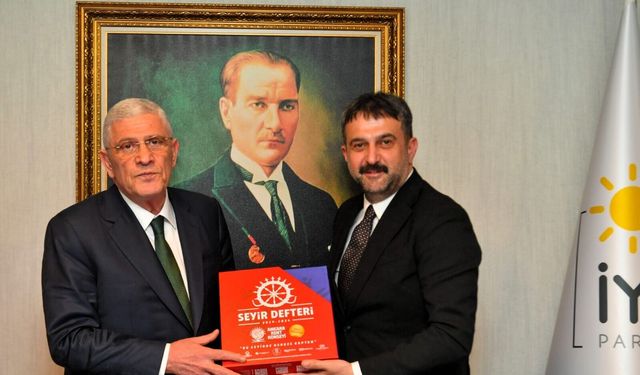 Halil İbrahim Yılmaz’dan İYİ Parti’ye ziyaret