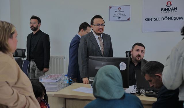 Sincan Ulubatlı Hasan’da kentsel dönüşüm başladı