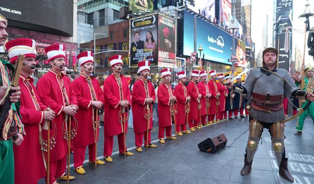 Mehter Takımı New York’ta Türk Kültürünü tanıttı