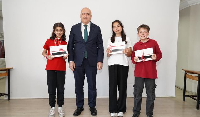 Perihan Erdoğan Ortaokulu Kızılcahamam’da birinci oldu