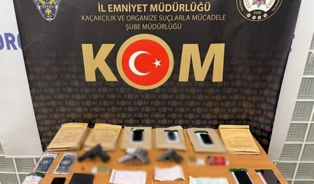 Salihli’de tefecilik operasyonu: 9 tutuklama