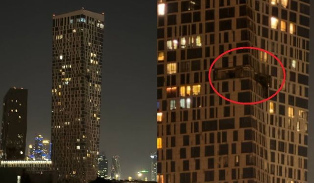 Moskova’da gökdelen İHA ile hedef alındı