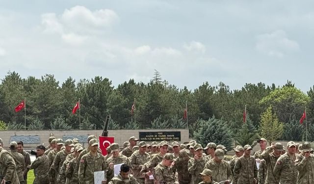 Altındağ Engelsiz Yaşam Merkezi’nde temsili askerlik töreni