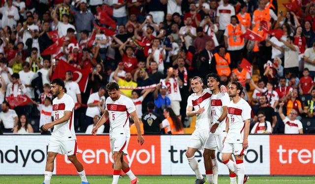 A Milli Takım’dan Kuzey Makedonya karşısında net galibiyet