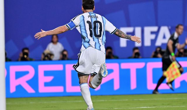 Messi Dünya Kupası’nda rekor kırdı