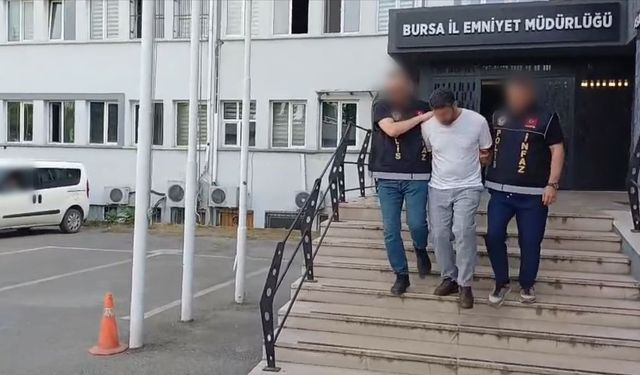 13 yıldır aranan firari Bursa'da yakalandı