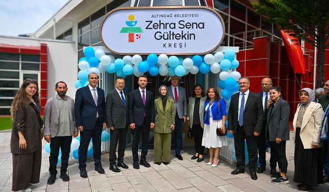 Altındağ’da Zehra Sena Gültekin Kreşi açıldı