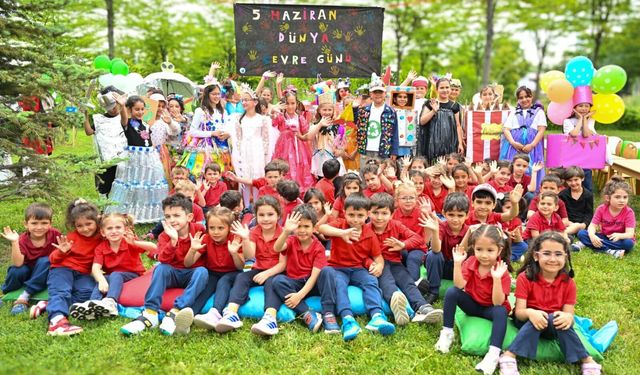 Altındağ’da atık malzemeler defilede sergilendi
