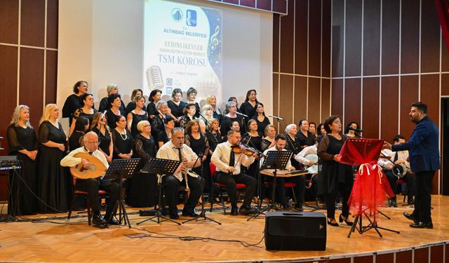 Altındağ’da Türk Sanat Müziği konserine yoğun ilgi