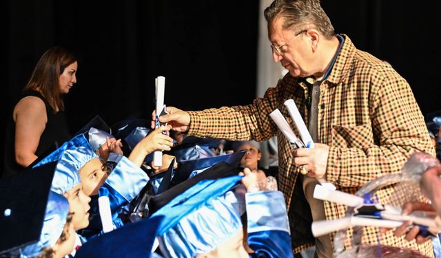 Altındağlı minikler diplomalarını aldı