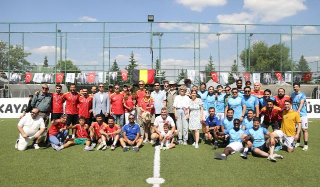 Çankaya’da futbol festivali heyecanı yaşandı