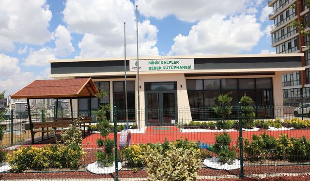 Çankaya’da ikinci Bebek Kütüphanesi hizmete açıldı