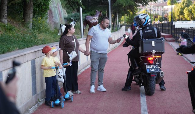 Keçiören Zabıtası huzur ve güvenlik için sahada