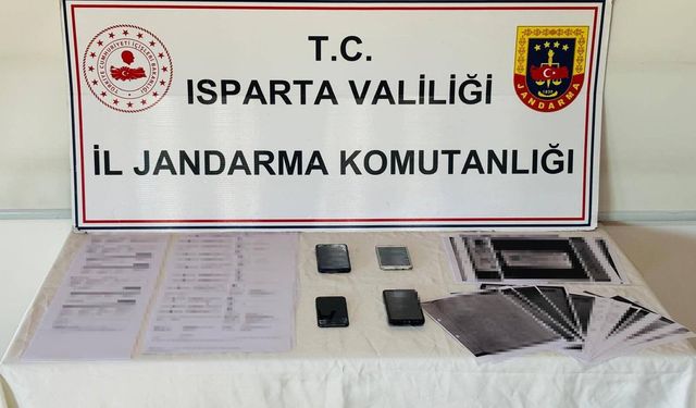 Isparta’da 180 milyonluk dolandırıcılık operasyonu