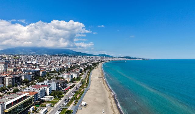 Karadeniz’in en temiz sahilleri Samsun’da