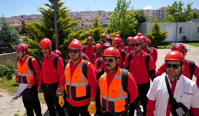 KEÇ-TİM ekibi AFAD sınavı öncesi hazır