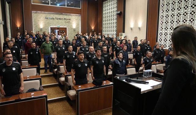 Keçiören Zabıtası’na mevzuat ve uygulama eğitimi