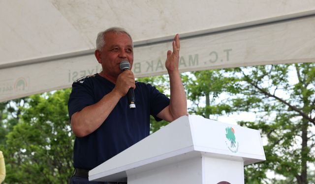 Mamak’ta Kutludüğün Şakayık Festivali düzenlendi