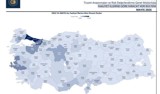 Türkiye’nin ihracatında 5 aylık tablo
