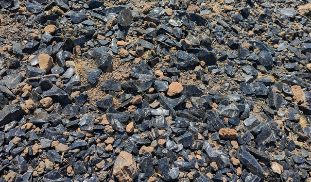 Nemrut’ta 40 bin yıllık obsidyen izleri