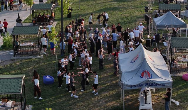Sincan Park'ta YKS öğrencilerine piknik buluşması