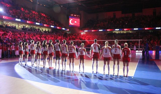 A Milli Kadın Takımı'nın VNL kadrosu belli oldu