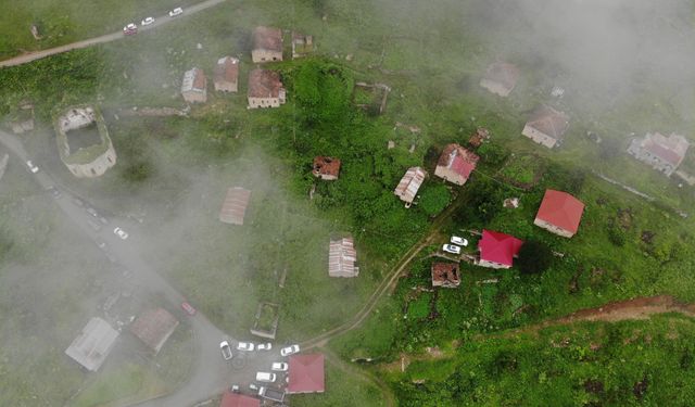 Sisler arasındaki Santa Harabeleri ilgi odağı oldu