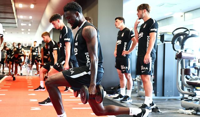 Beşiktaş, MTE 1904 maçı hazırlıklarını sürdürüyor