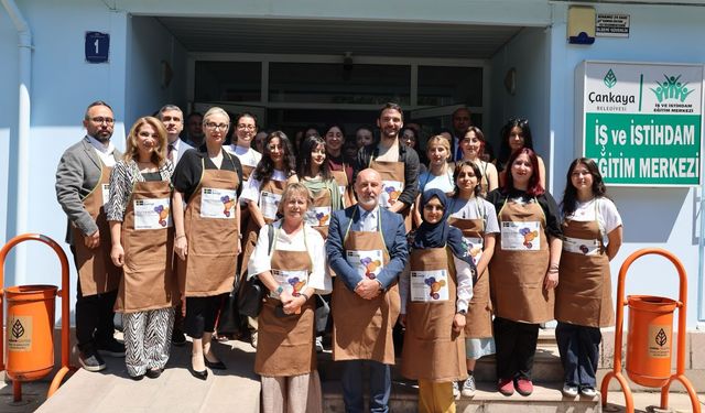 Çankaya'da barista eğitimiyle kadınlara istihdam desteği