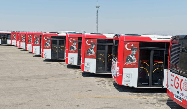 EGO filosuna 20 yeni otobüs daha katıldı