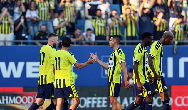 Fenerbahçe hazırlık maçında Pogon'u 4 golle geçti
