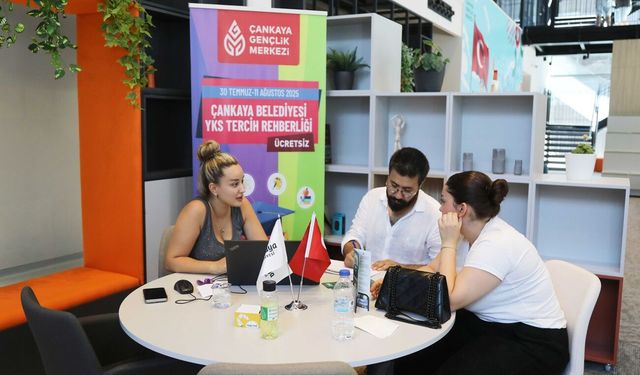 Çankaya'dan üniversite adaylarına tercih desteği