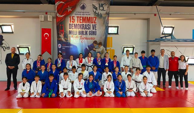 15 Temmuz Judo Turnuvası'nda Altındağ rüzgarı