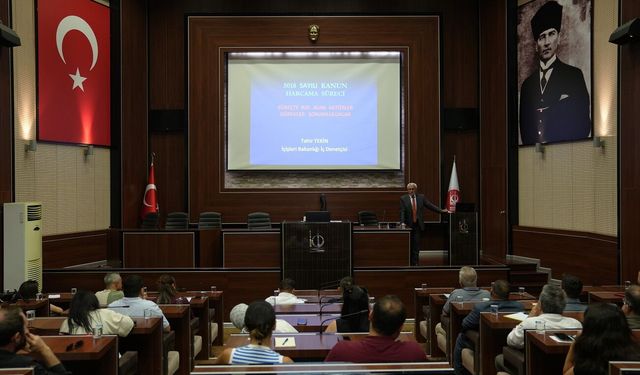 Keçiören Belediyesi personeline kamu mali yönetimi eğitimi