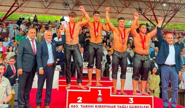Keçiörenli sporcular Avrupa ve Kırkpınar’da kürsüde