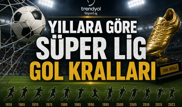 Yıllara göre Süper Lig gol kralları listesi