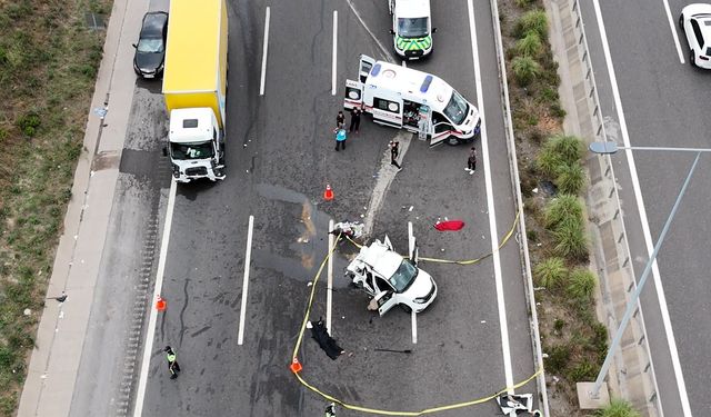 Uskumruköy'de feci kaza: 2 kişi hayatını kaybetti