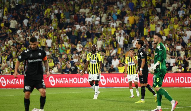 Lukaku, Süper Lig’de Fenerbahçe formasıyla ilk maçına çıktı