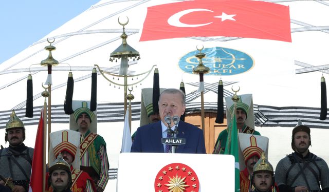 Erdoğan’dan Ahlat’ta birlik mesajı: Kazanan Türk milleti olacak