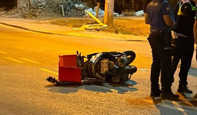 Ankara'da zincirleme kaza! Motosiklet sürücüsü ağır yaralandı