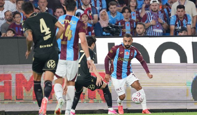 Trabzonspor Ferencvaros’a tek golle mağlup oldu